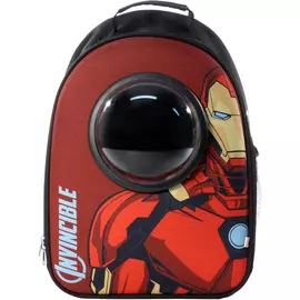 Сумка-рюкзак Triol Marvel Железный человек для животных (45 x 32 x 23 см, Красный)
