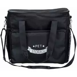 Сумка Trixie черная для хранения аксессуаров домашних животных (38 х 35 х 17 см, Черный)