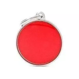 Светоотражающий адресник My Family Basic Reflective круглый (4 см)