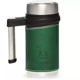 Термос-кружка Арктика 406 для чая с ручкой (0,5 л, Синий)