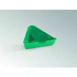 Туалет Beeztees для грызунов угловой (Голубой)