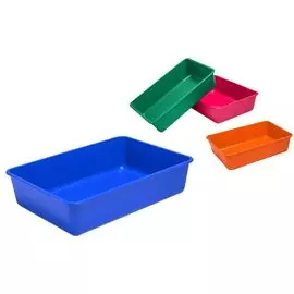 Туалет Дарэлл "Прованс" без рамки глубокий под наполнитель для кошек (42 х 30 х 11 см)