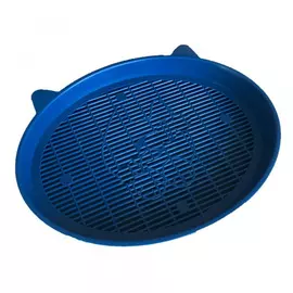 Туалет Homecat мини овальный с сеткой для кошек (37 х 27 х 4 см, В заказе будет случайный цвет)