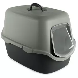 Туалет Stefanplast Cathy закрытый зеленый для кошек (56 x 40 x 40 см, Зеленый)