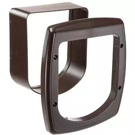 Туннель Ferplast Swing Microchip Extension коричневый для дверей (22,5 x 16,2 x 25,2 см, Коричневый)