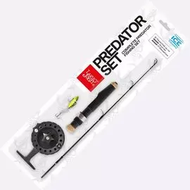 Удочка-комплект Lucky John Predator Set зимняя 51 см (51 см, )