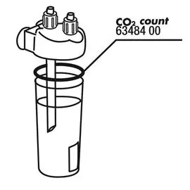 Уплотнительная прокладка JBL Seal for CO2 Count для счетчика пузырьков (70 x 1 x 100 мм)