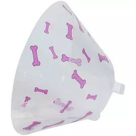 Воротник KRUUSE с дизайном фиолетовые кости для животных (10 см)