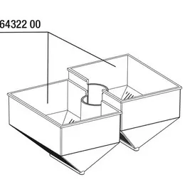 Вставка Jbl BabyHome Oxygen V-образная для нерестовика (1 комплект)