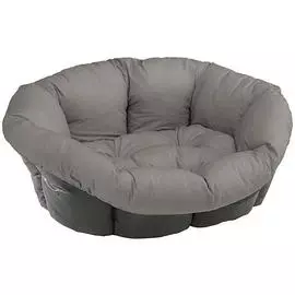 Запасная подушка Ferplast Sofa для лежака Siesta Deluxe для собак и кошек (Д 73 х Ш 55 x В 27 см, Серый)
