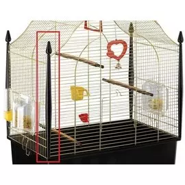 Запасные столбики для клетки Ferplast Villa (Черный)