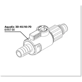 Запорный кран Jbl AquaEx 20-45/45-70 shut-off valve для сифона AquaEx (1 шт)
