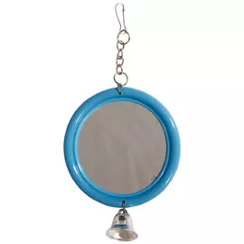 Зеркало Triol с колокольчиком для птиц (120 мм, Случайный цвет)
