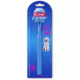 Зубная щетка Cliny 2D для животных (1 шт, Синий)