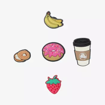 Crocs Breakfast 5 Pack, Мультицвет