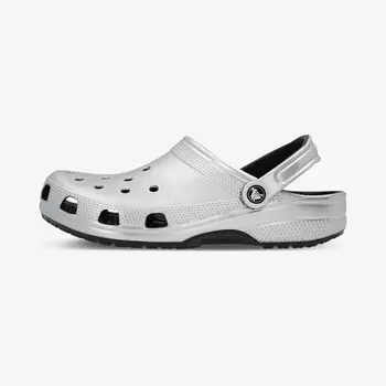 Crocs CLassic Metallic, Серебряный