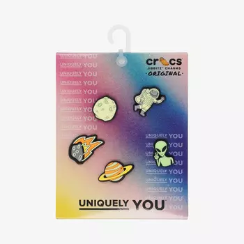 Джиббитсы Crocs Out of Space 5 Pack, Мультицвет