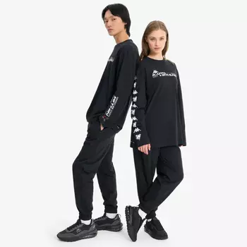 Лонгслив унисекс Kappa x Virtus.pro, Черный