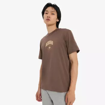 Мужская футболка adidas VRCT, Коричневый