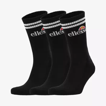 Мужские носки Ellesse Pullo 3 пары, Черный
