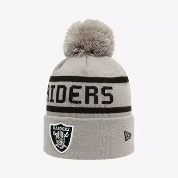 New Era Jake Cuff Knit Lasrai, Серый, размер Без размера