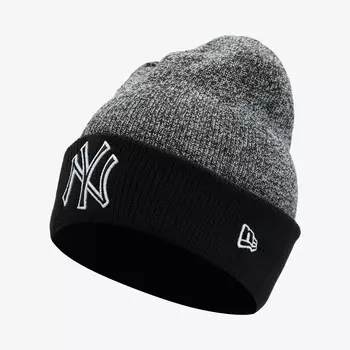 New Era Marl Pop Cuff Knit Neyyan, Серый, размер Без размера