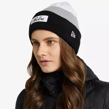 New Era Stripe Cuff Knit