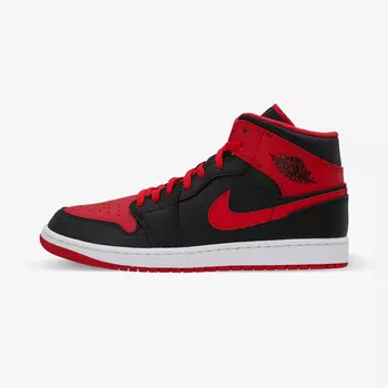 Мужские кеды Nike Jordan 1 Mid, Черный