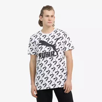 PUMA AOP Logo Tee