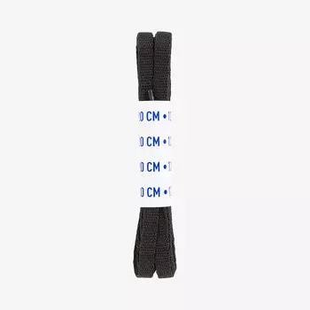 Шнурки Woly, 120 см, Черный, размер Без размера