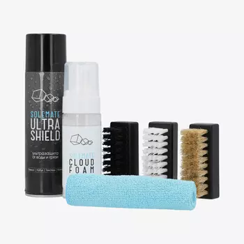 Набор для чистки обуви Solemate Citу Box, Белый