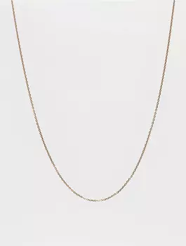 Цепь на тело позолота