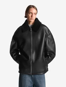 Дубленка D-силуэта