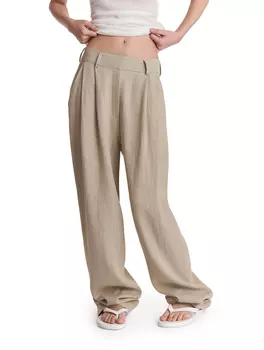 Двухсторонние брюки изо льна