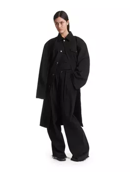 Джинсовый тренч