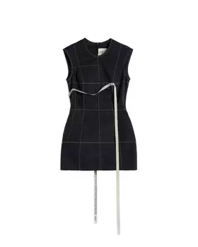 Платье с сантиметром мини