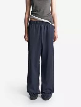 Прямые трикотажные брюки