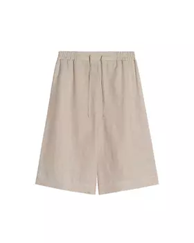 Шорты из тонкого льна