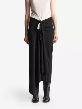 Трикотажная юбка-полотно