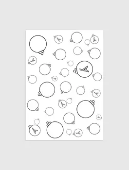 Упаковочная бумага FESTIVE MESS