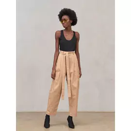 Легендарные брюки бананы (M бежевый)