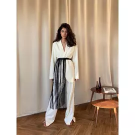 Пояс с бахромой (OS черный)