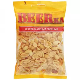 Арахис BEERka жареный соленый 90 г