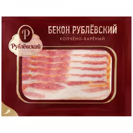 Бекон варено-копченый Рублевский МК нарезка 150 г