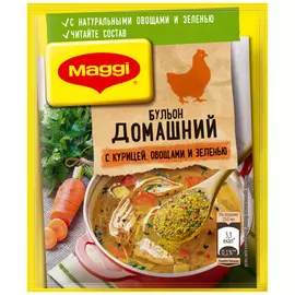 Бульон Maggi куриный с овощами и зеленью порошковый 100 г