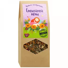 Чай Чайная Плантация Спокойной ночи фруктово-травяной листовой 40 г