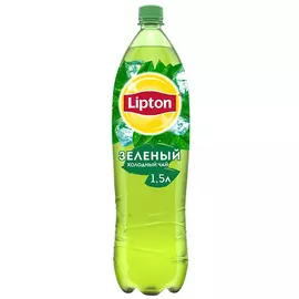 Чай холодный зеленый Lipton негазированный 1.5 л