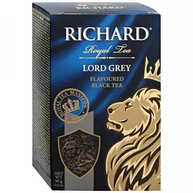 Чай Richard Lord Grey черный среднелистовой с ароматом лимона и бергамота 90 г