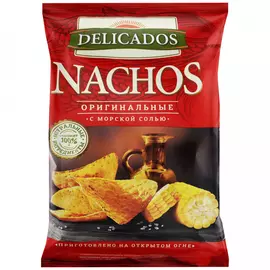 Чипсы Delicados кукурузные Nachos оригинальные 150 г