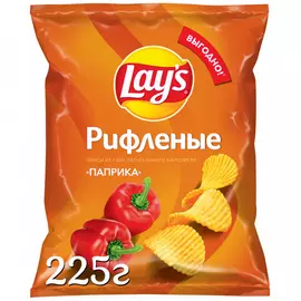 Чипсы Lay's картофельные Паприка 225 г